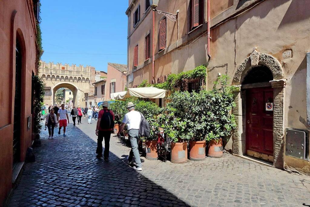 Spectacular Luxury Flat In Trastevere Рим Экстерьер фото